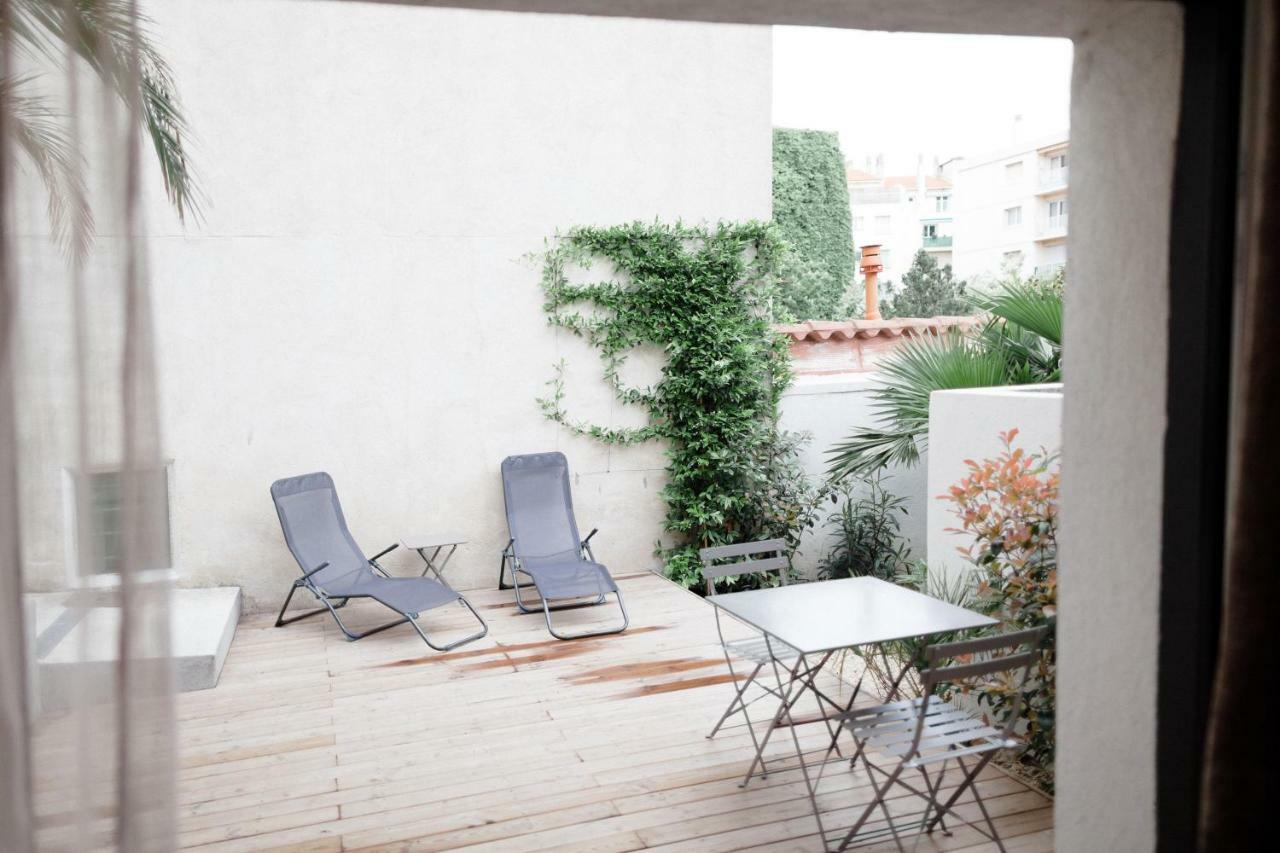 L'Orangeraie Et La Palmeraie D'Endoume Marseille Exteriör bild